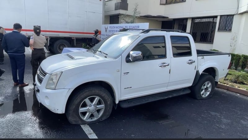 Camionero secuestrado y maniatado en Aloág fue liberado tras persecución en Quito