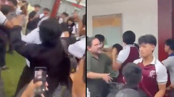 Agresión director escuela