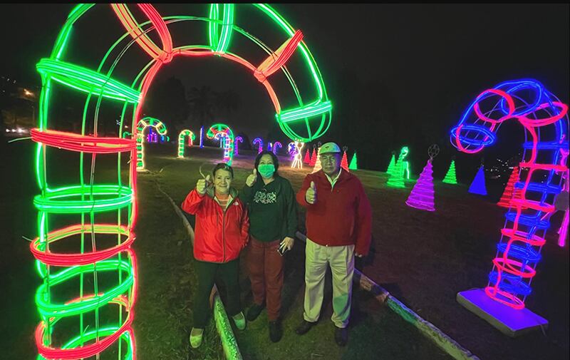 Lugares iluminados en Quito por Navidad