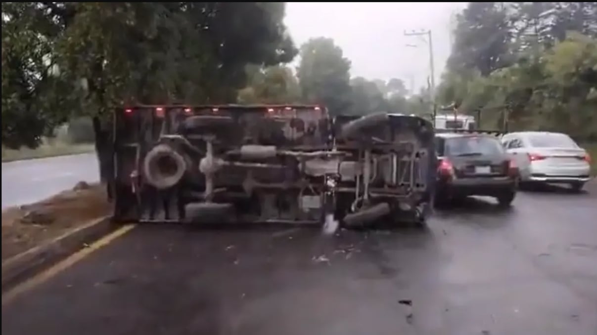 Accidente en El Troje