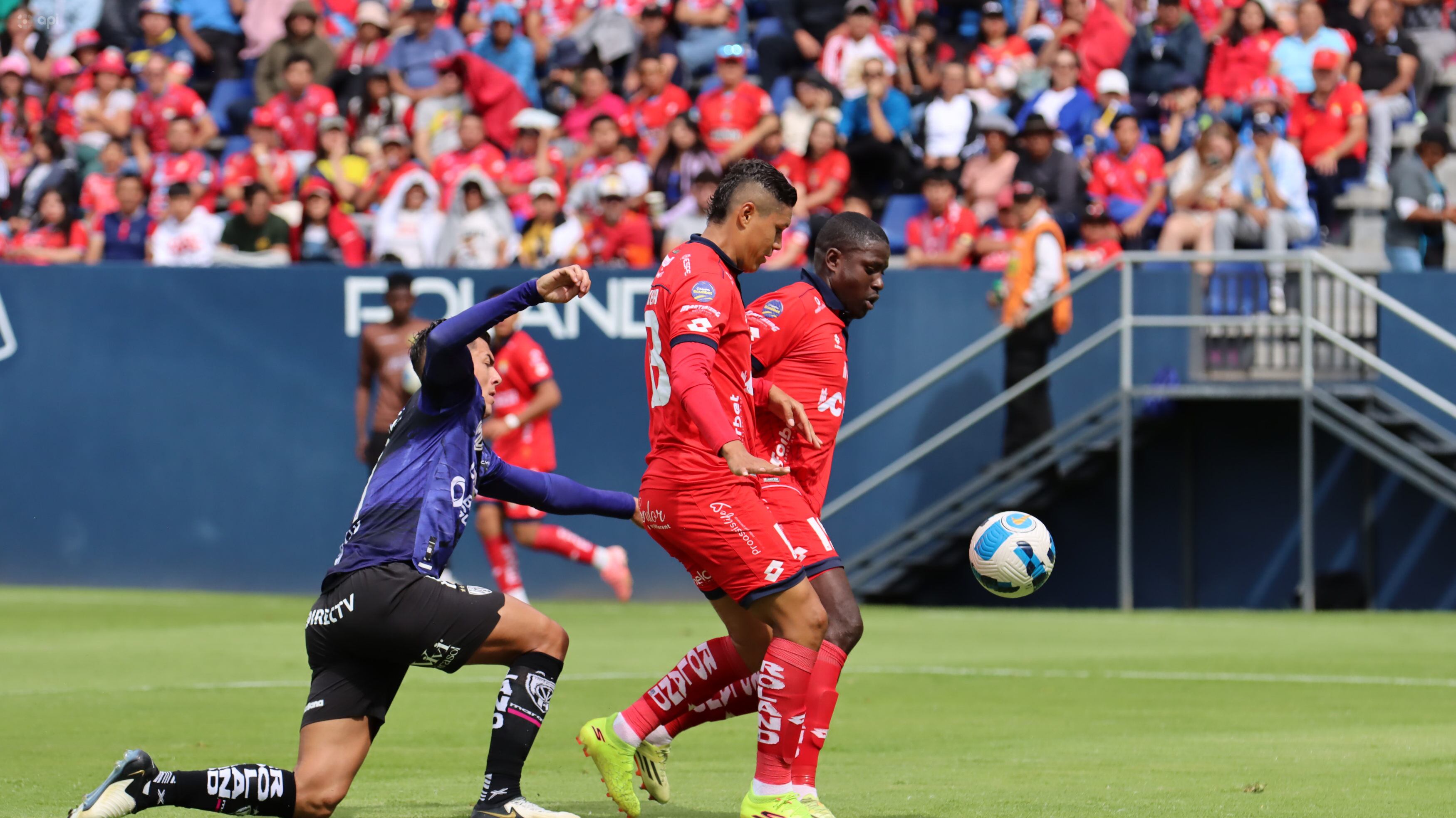 Sangolquí, 3 de noviembre de 2024. Fecha 12 de la fase 2 de LigaPro Ecuabet: Independiente del Valle recibe a El Nacional en el estadio Banco Guayaquil.
API / HAMILTON LÓPEZ