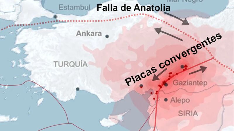 El terremoto en Turquía movió la corteza terrestre a centenares de distancia