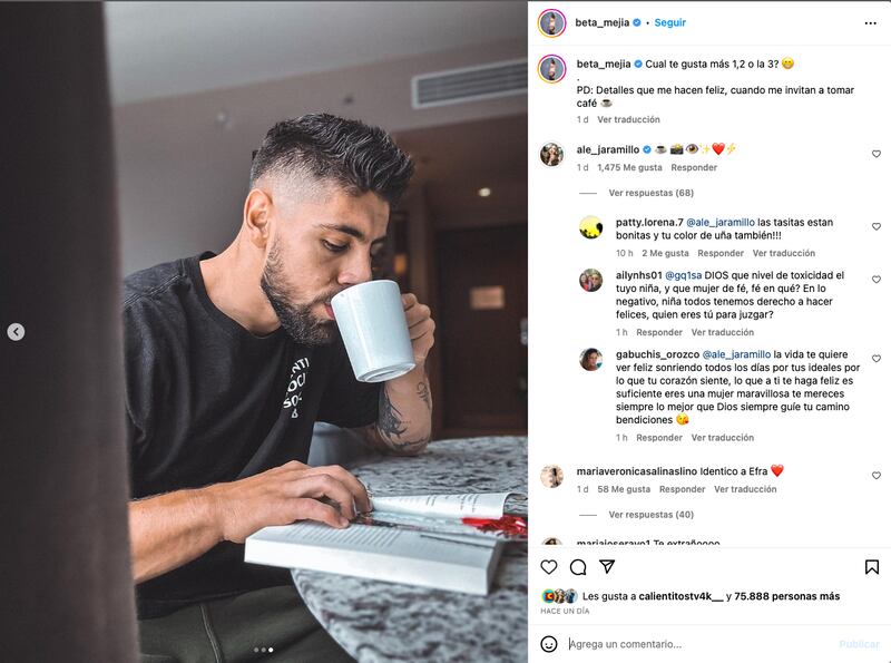 El enigmático comentario de Alejandra Jaramillo a Beta Mejía que aumentan más las sospechas de su romance