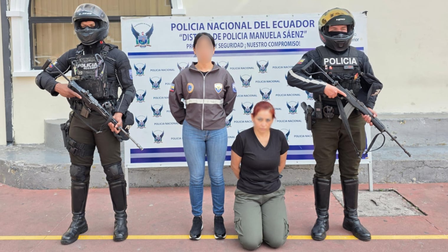 Capturan a mujer de alta peligrosidad en pleno Centro Histórico de Quito