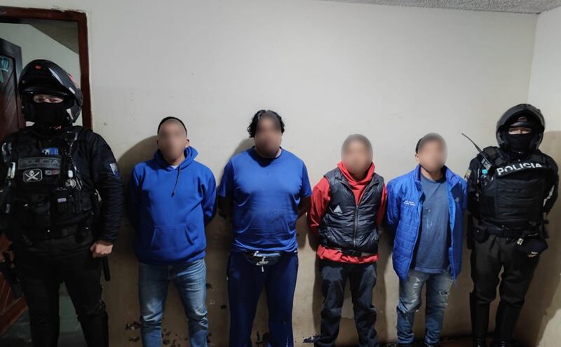 Riña entre internos de una clínica clandestina en Guayllabamba terminó en una muerte violenta