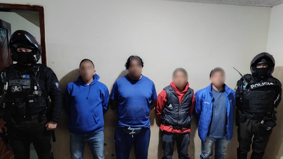 Riña entre internos de una clínica clandestina en Guayllabamba terminó en una muerte violenta