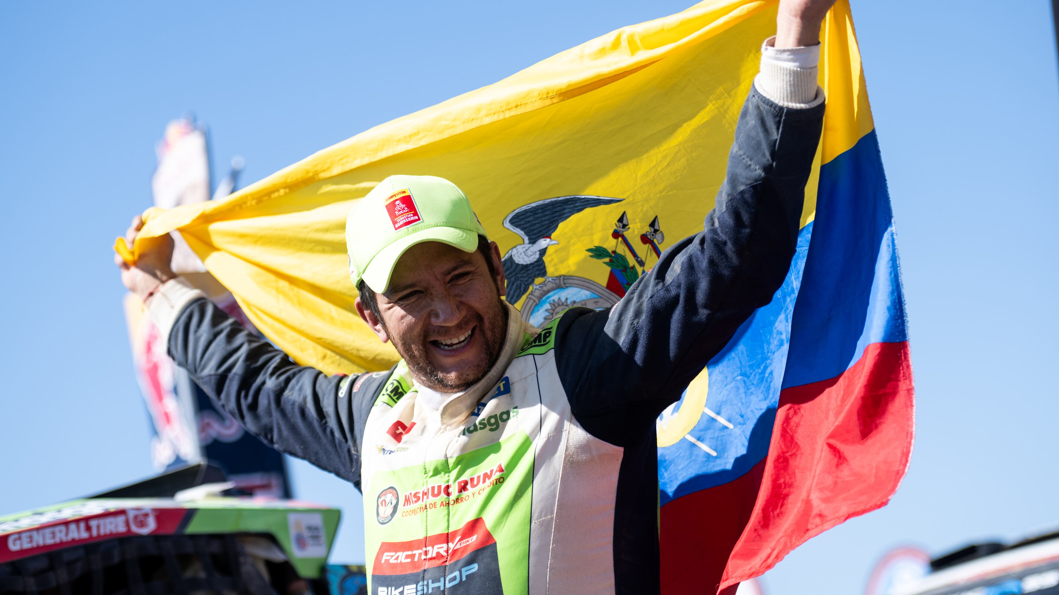 Piloto Sebastián Guayasamín hizo un balance de lo que vivió en el Rally Dakar más difícil y más exitoso de su vida.