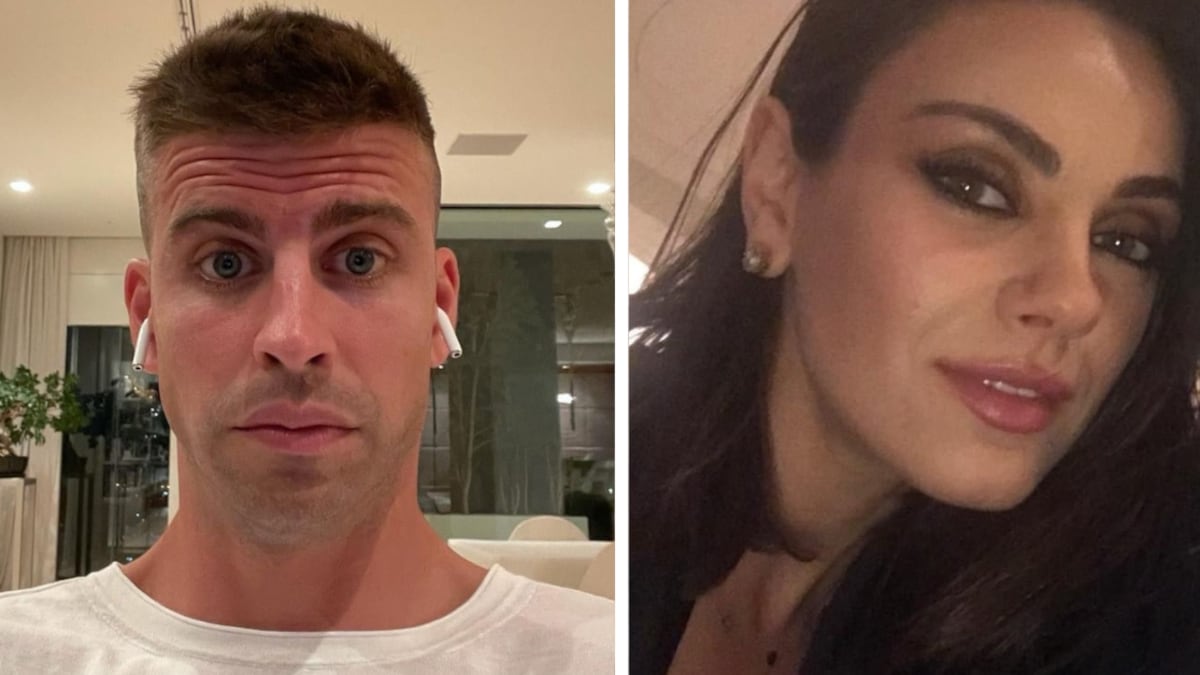 Piqué y Mila Kunis