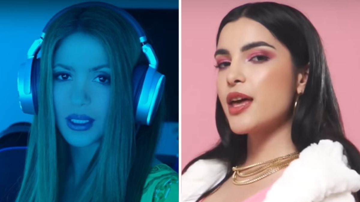 Briella se mostró emocionada de ser referencia para Shakira.