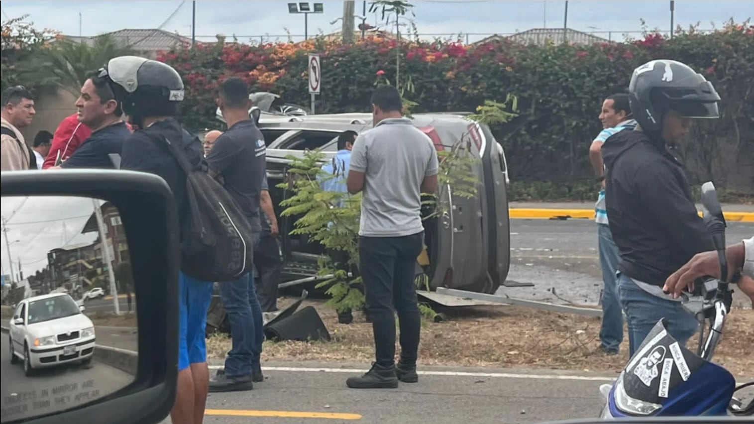 Así fue el accidente en el que estuvo involucrado Marco Angulo vía a la Costa, en 2022