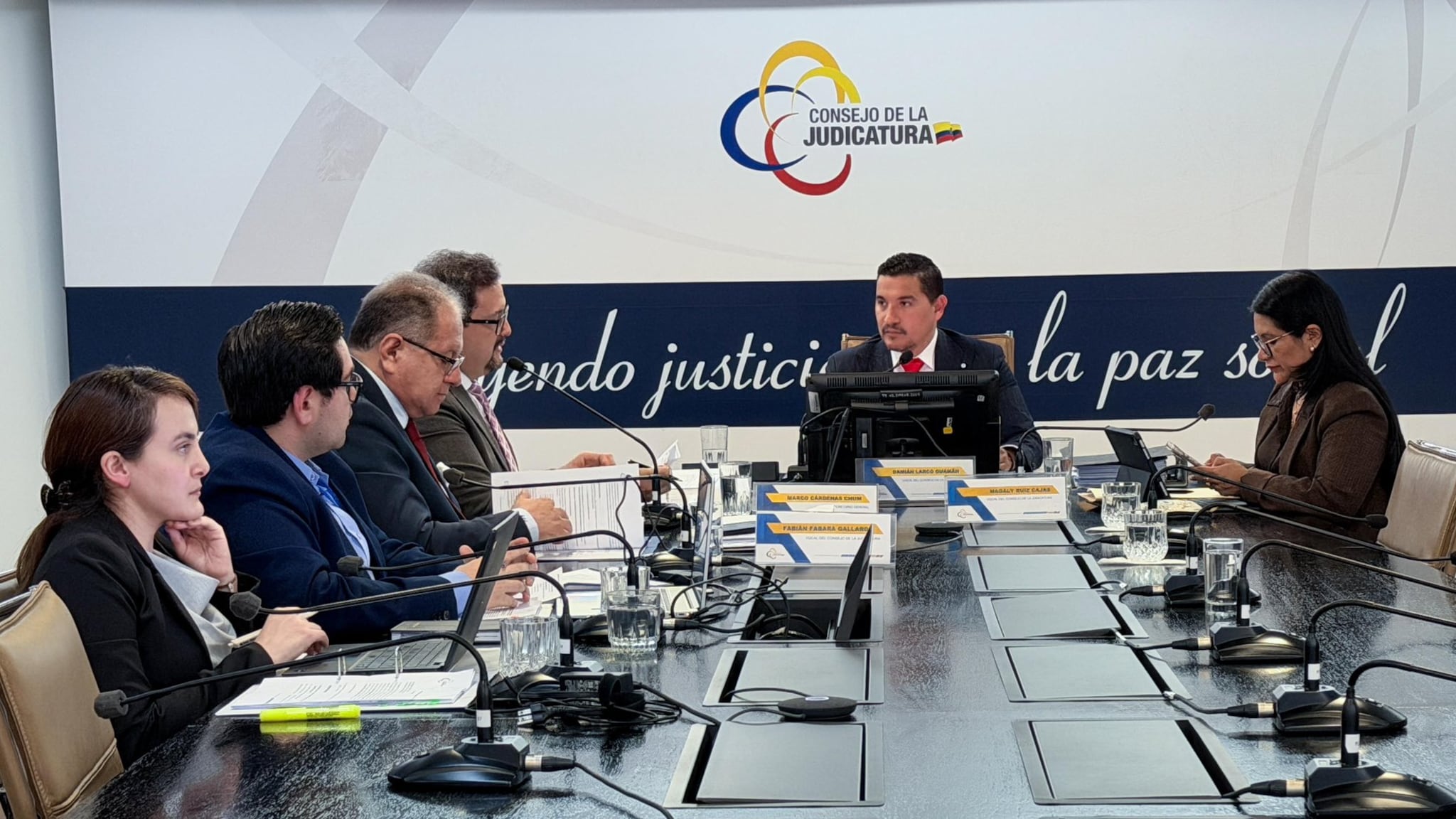 Presidente del Consejo de la Judicatura pide renuncia a directores nacionales y provinciales