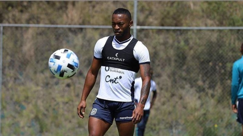 Futbolista ecuatoriano Pedro Perlaza, de quien su paradero se desconoce y ahora las autoridades han tomado investigación