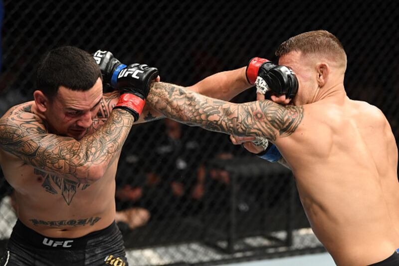 Dustin Poirier vs Max Holloway.