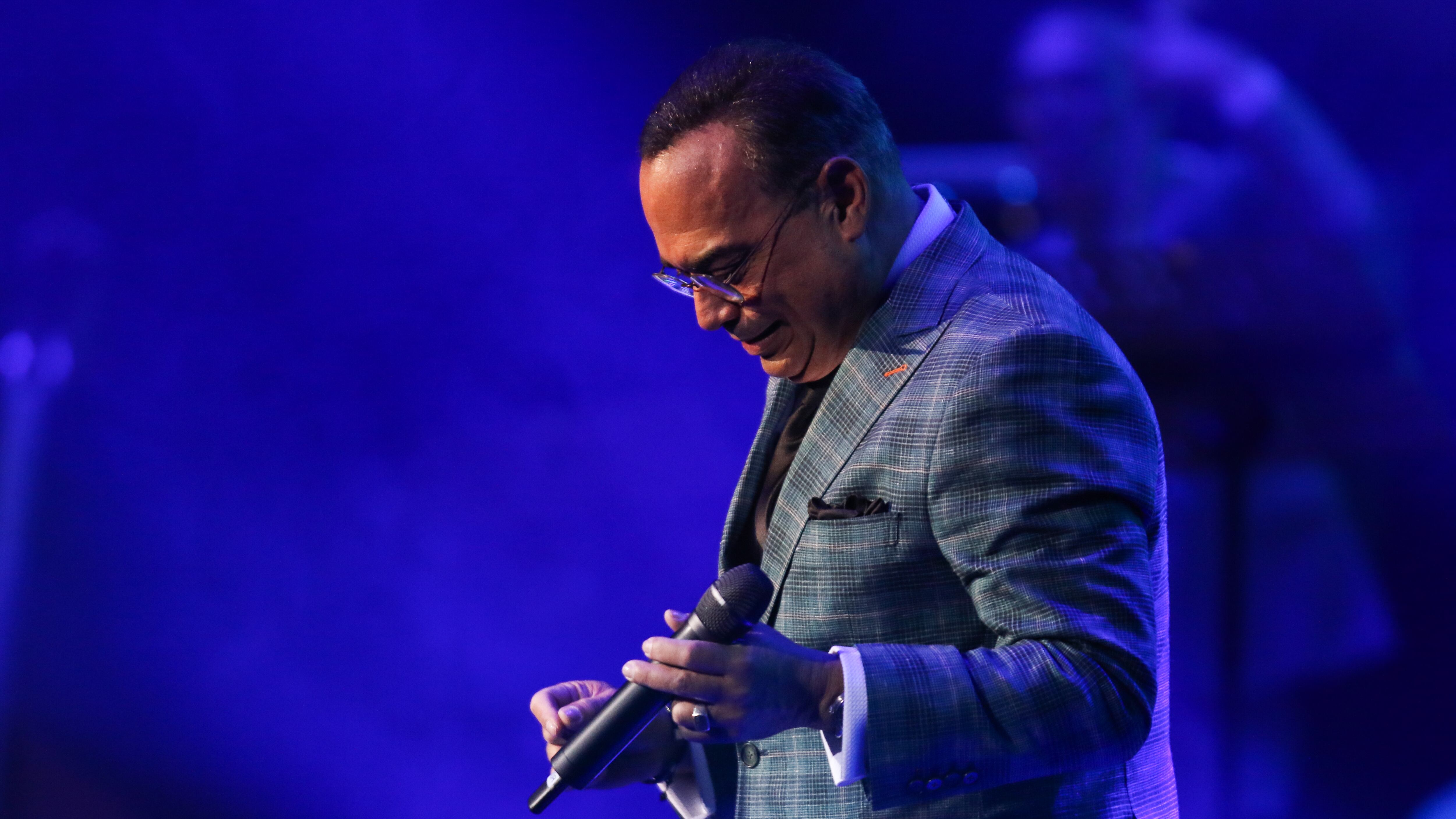 Gilberto Santa Rosa, en vivo en el Movistar Arena de Bogotá