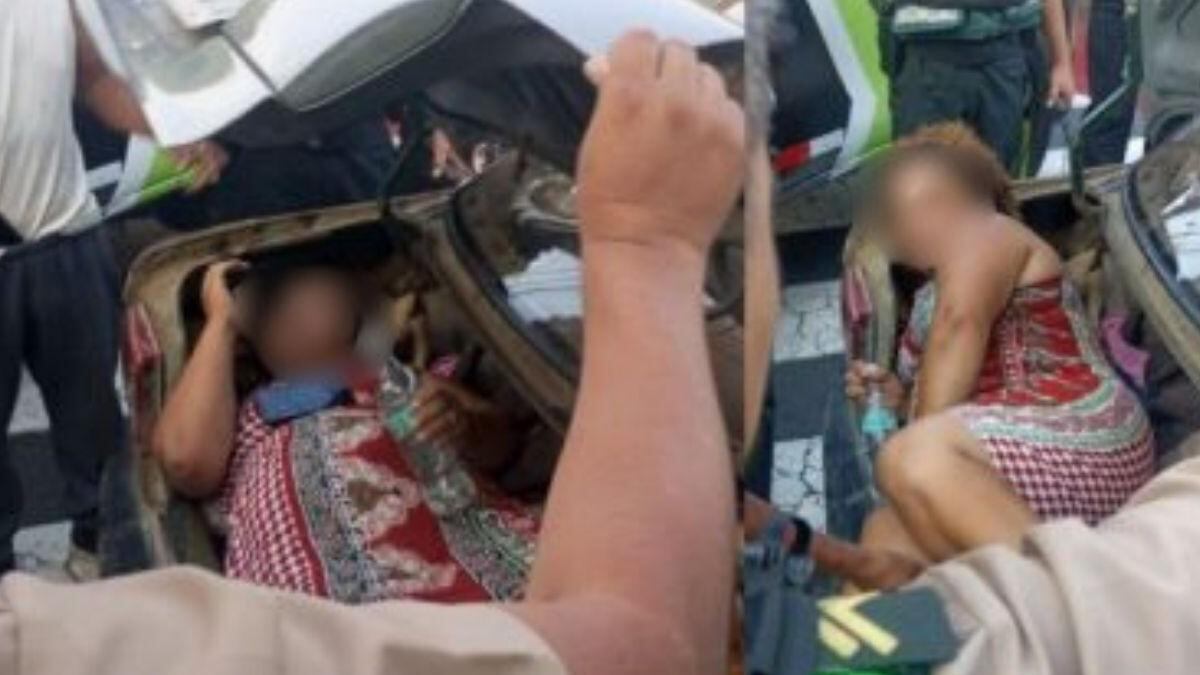 Mujer se escondió de forma voluntaria en maletera para descubrir si su marido era infiel