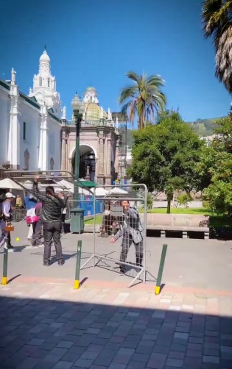 Retiran vallas del Centro Histórico
