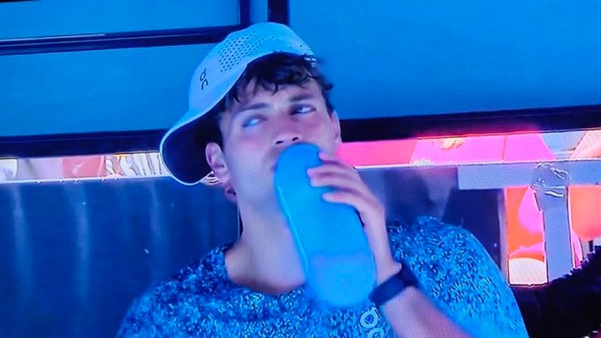 Flavio Cobolli en el Australian Open 2026