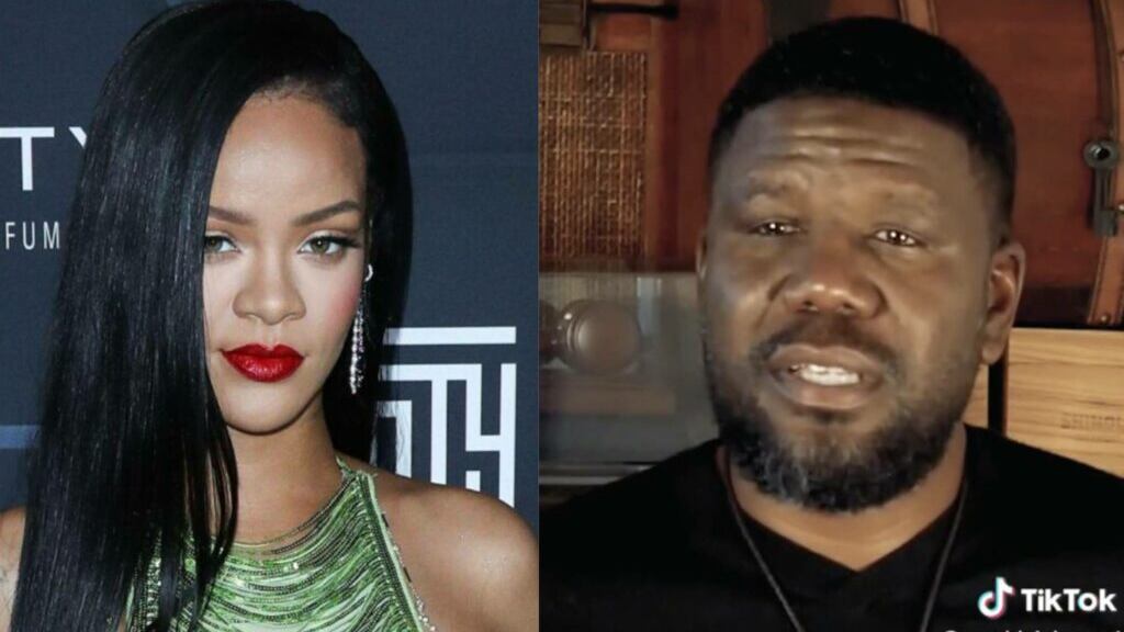 Gerald Johnson y Rihanna