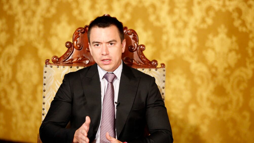 Daniel Noboa señaló que se preguntará a la Corte Constitucional sobre la extracción de crudo del Yasuní ITT.