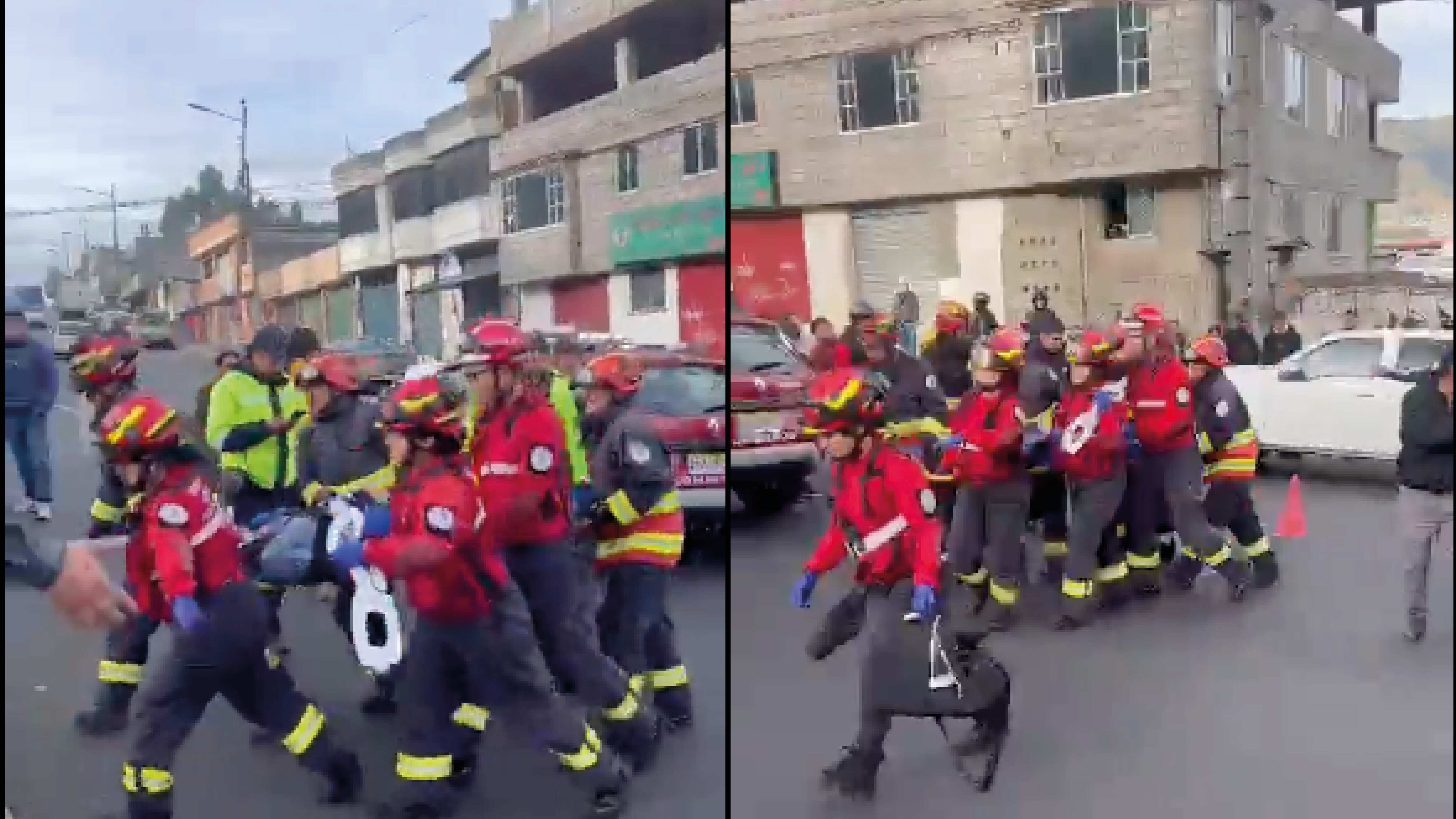 Una estudiante fue atropellada por un camión cuando cruzaba por la Avenida Pérez Bustamante, en el sur de Quito