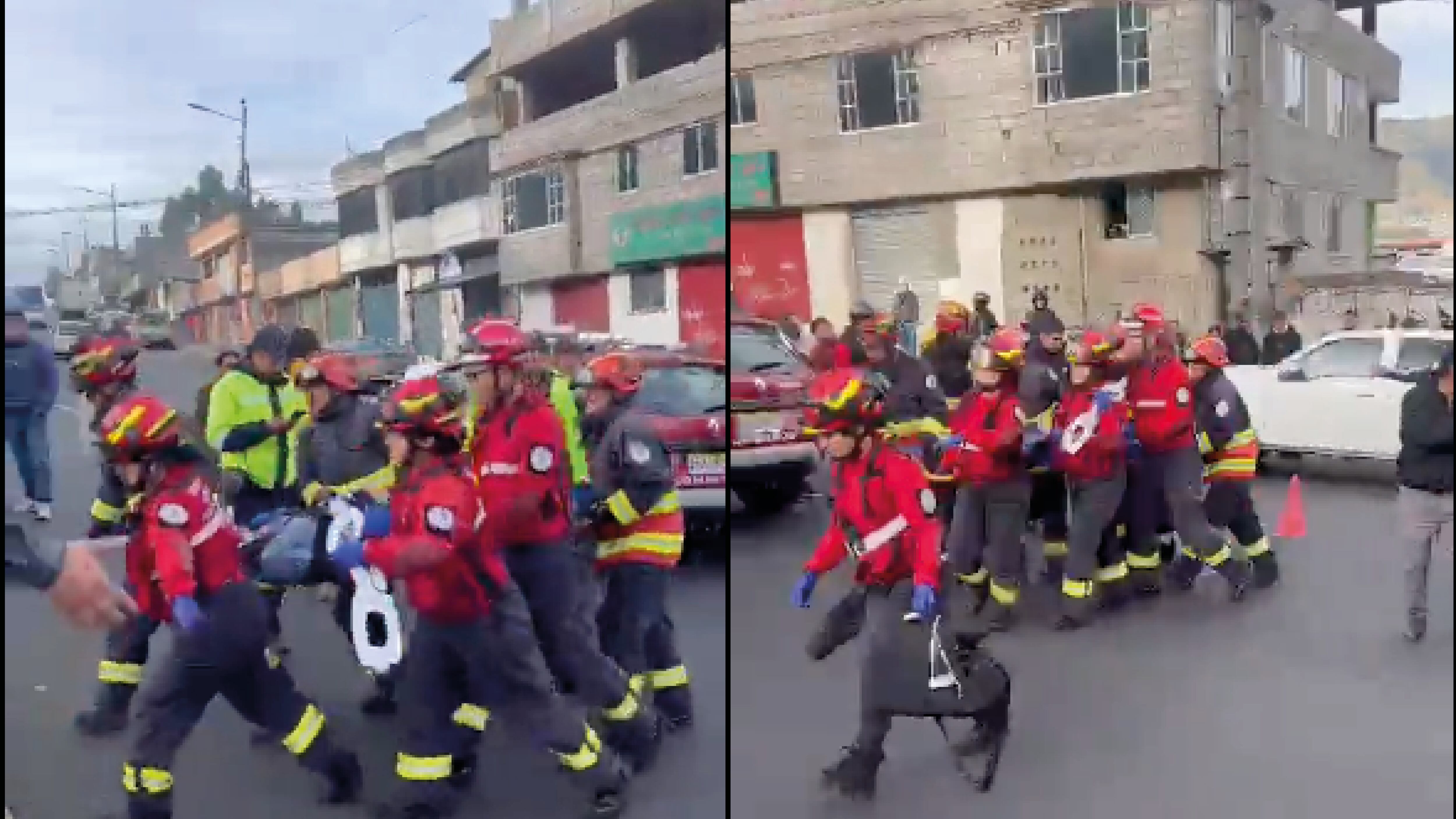 Una estudiante fue atropellada por un camión cuando cruzaba por la Avenida Pérez Bustamante, en el sur de Quito