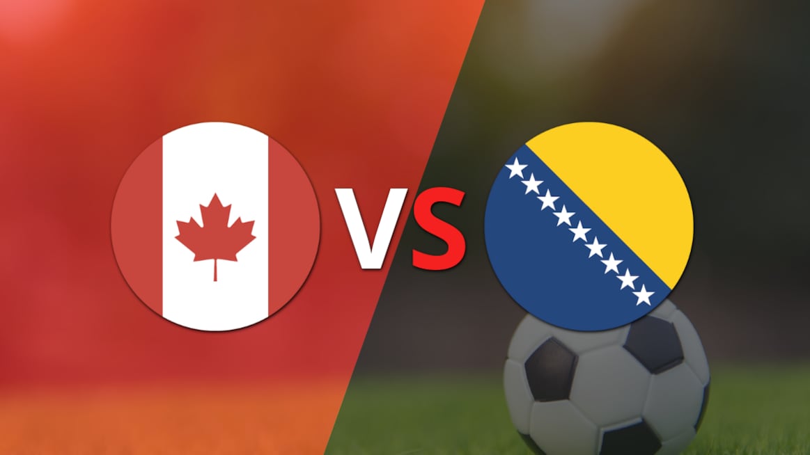 Canadá empata el juego 1 a 1 ante Bosnia-Herz
