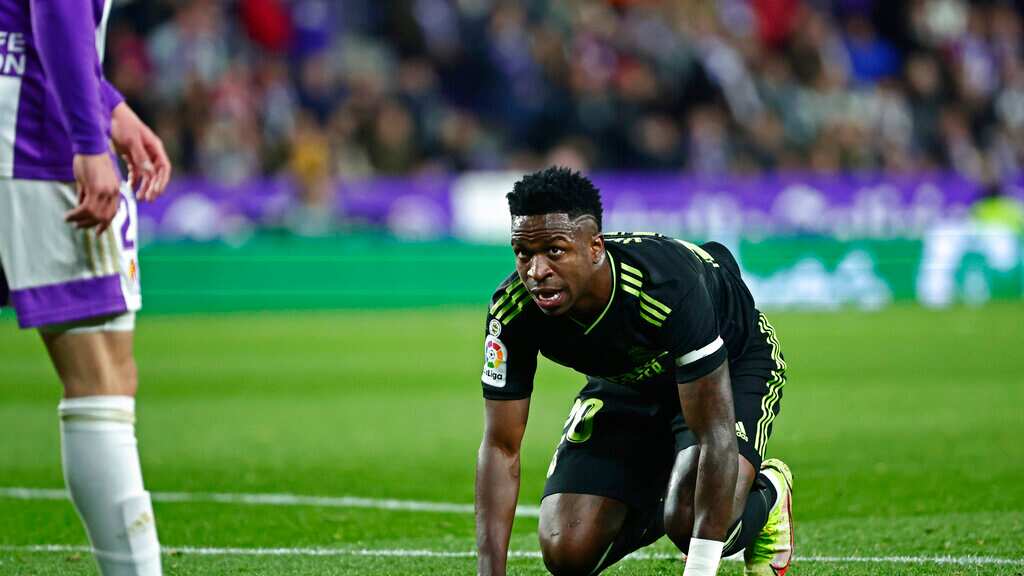 Vinicius asegura que fue víctima de racismo en el juego contra Valladolid.