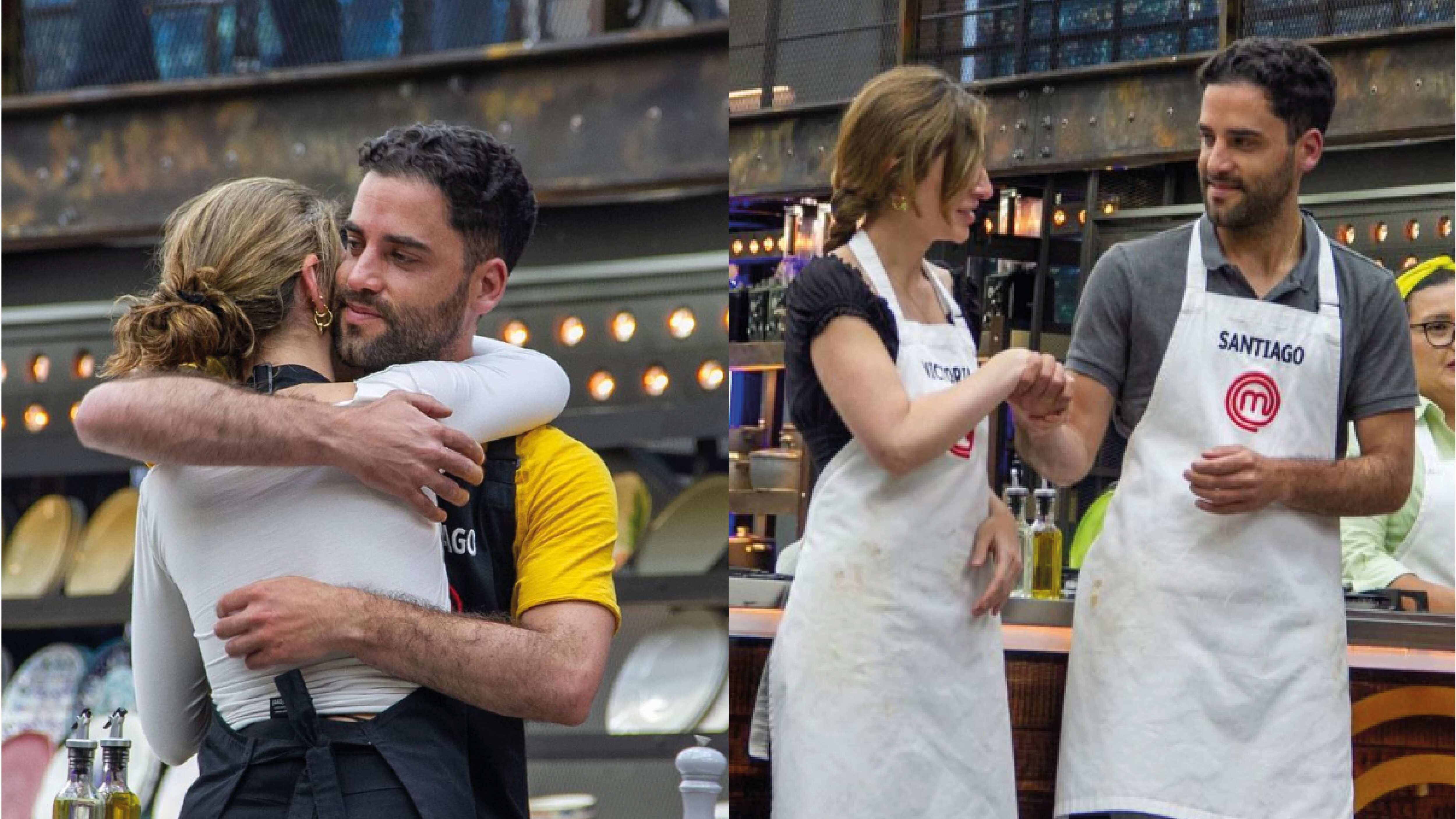 Santiago y Victoria de MasterChef Ecuador