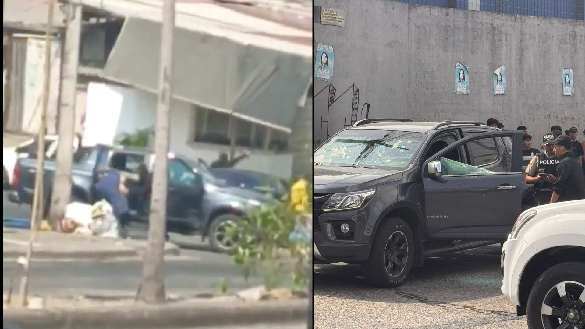 Momento exacto del secuestro del dueño de las Empanadas de Paco en Guayaquil