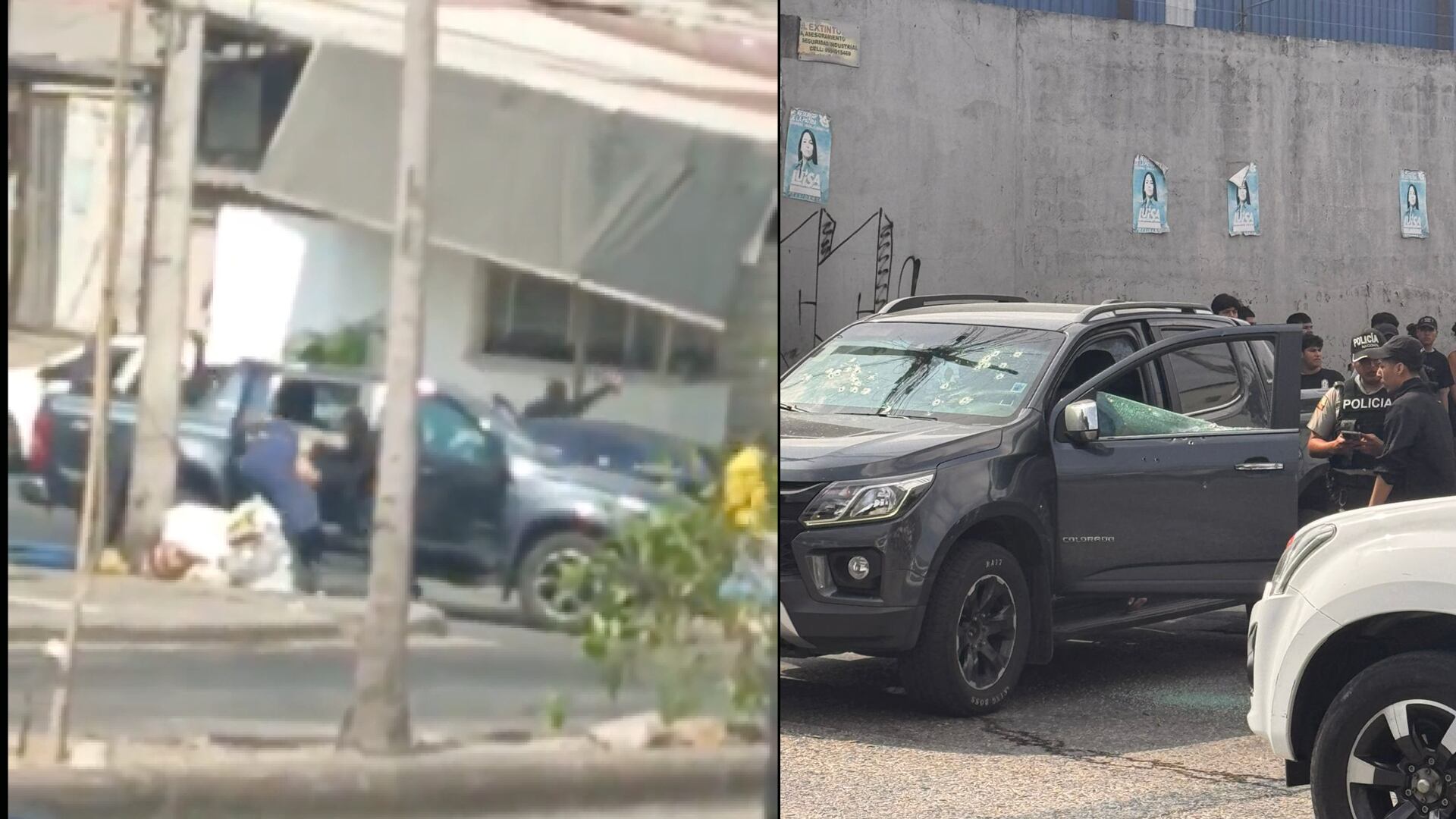 Momento exacto del secuestro del dueño de las Empanadas de Paco en Guayaquil