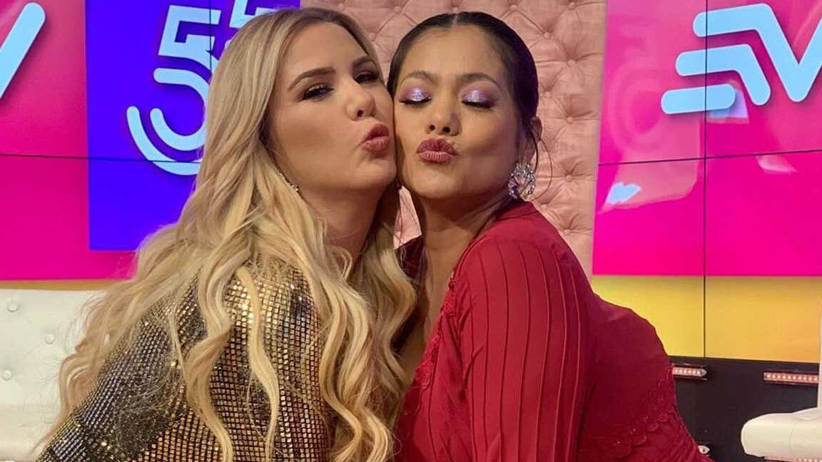 Dora West y Carolina Jaume trabajaron juntas en 'En Contacto' (Foto: Internet)