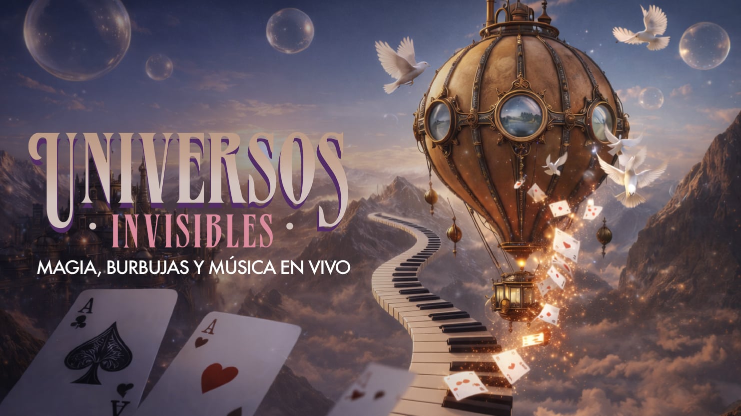 Casa de la Música presenta Festival de Magia Universos Invisibles