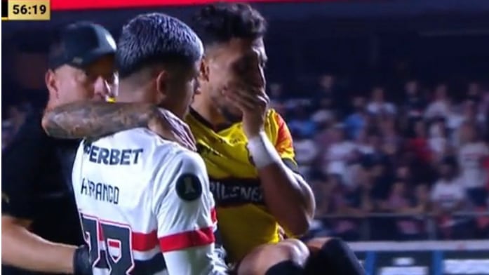 VIDEO: así fue la “criminal” entrada de Igor Vinícius contra Joao Rojas.