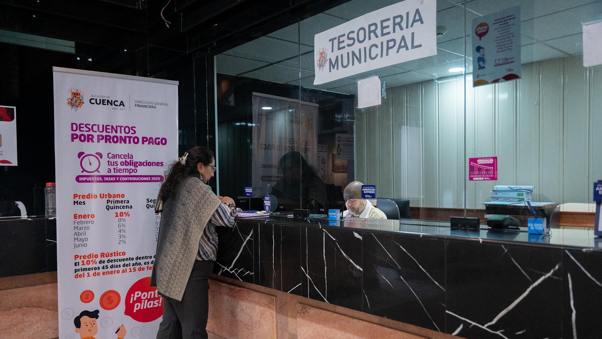 Cuenca da facilidades para pago de impuestos. Remisión de multas hasta junio 2025