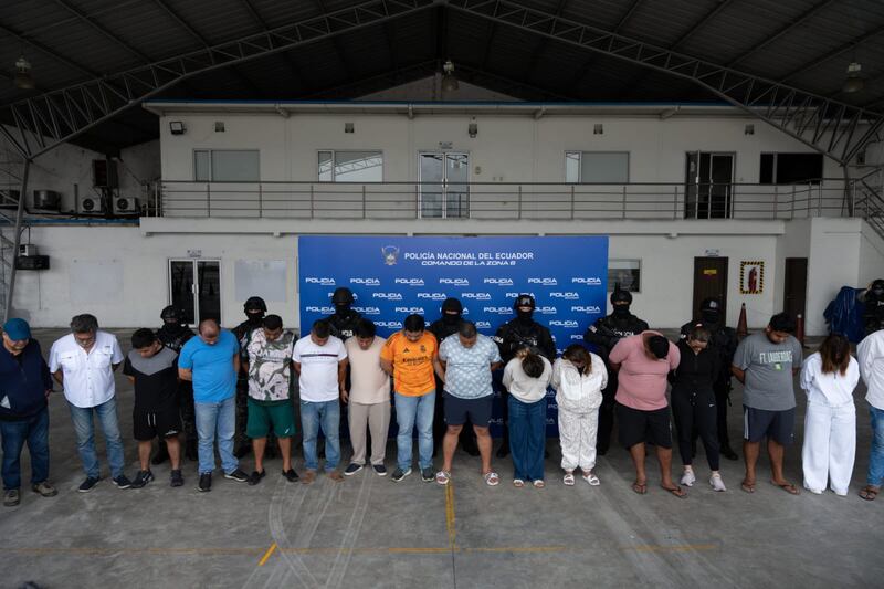 Esta estructura delictiva operaba como tentáculos de la Mafia Albanesa en Ecuador