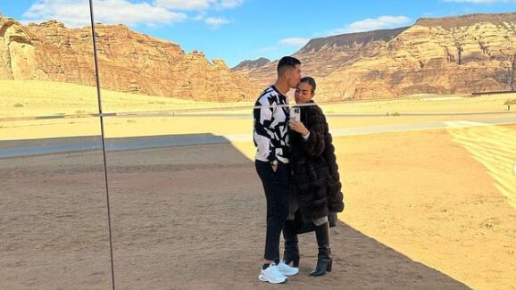Cristiano Ronaldo y Georgina Rodríguez de viaje y solos