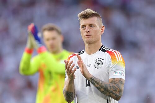 Las últimas fotos de Toni Kroos como profesional, Alemania eliminado de la Eurocopa