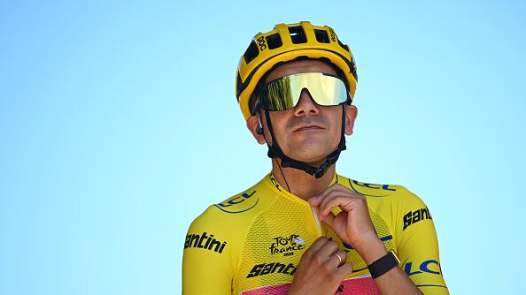 Richard Carapaz en el Tour de Francia