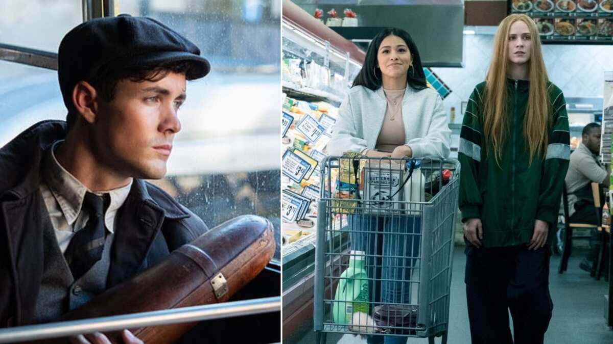 Escenas de las películas La canción de los nombres olvidados y Falsos millonarios