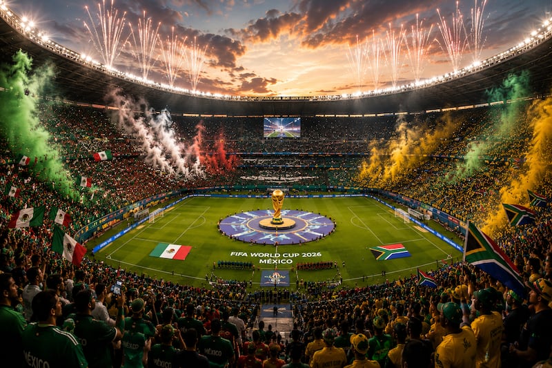 México vs. Sudáfrica se enfrentan en la inauguración del Mundial 2026