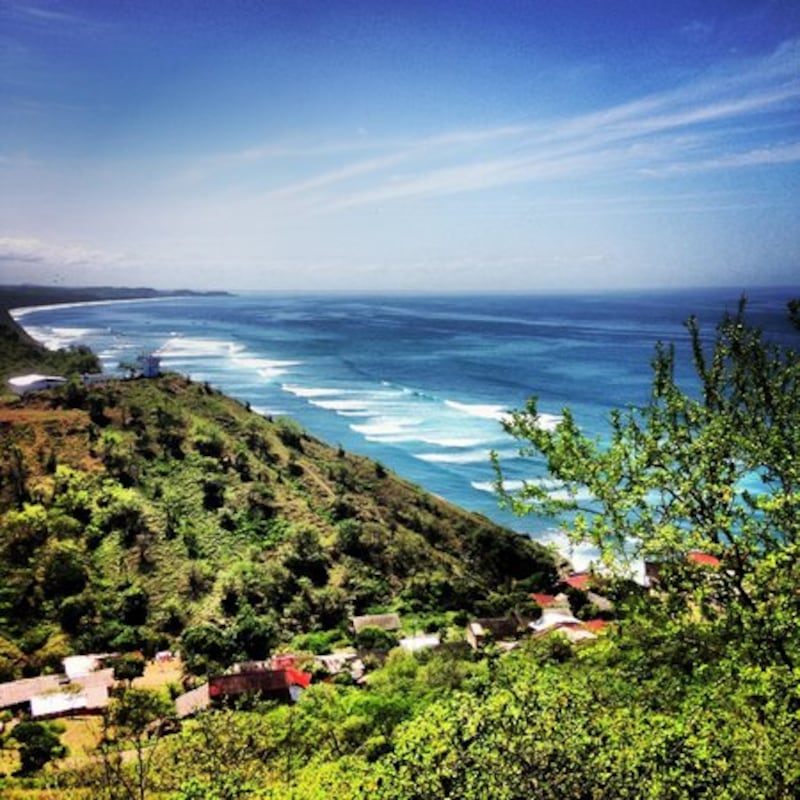 Playa de la Rinconada en Santa Elena
