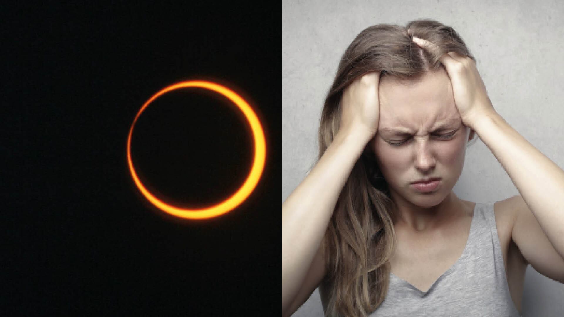 Esto es lo que pasa en las persona con el eclipse solar.