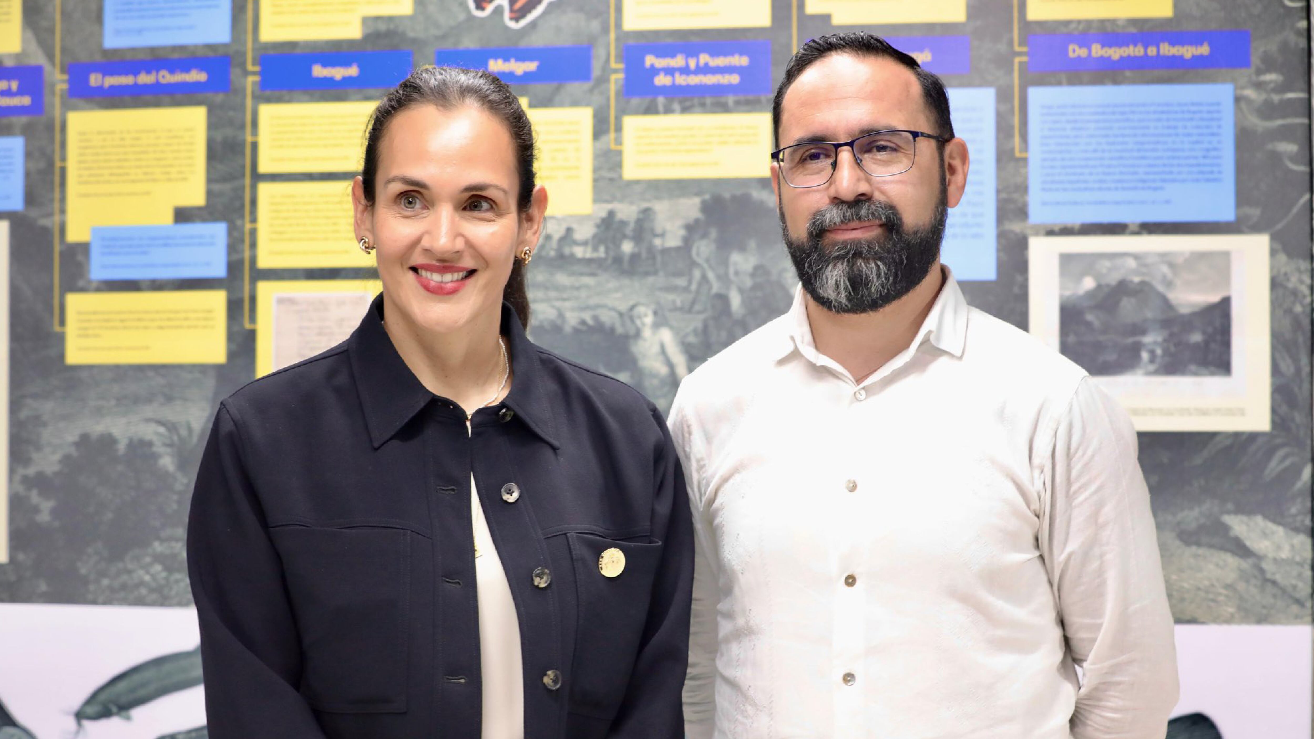 Inés Manzano y Andrés Camacho