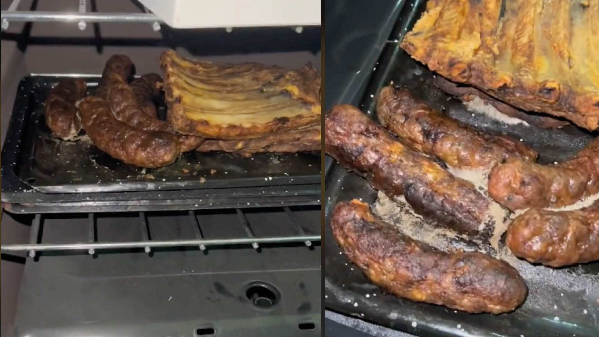 Familia olvidó su asado por 3 meses en el horno