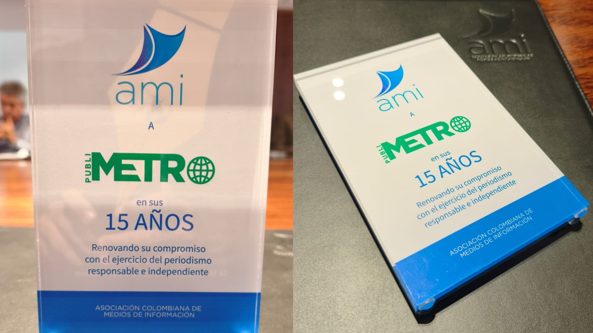 Reconocimiento a Publimetro Colombia