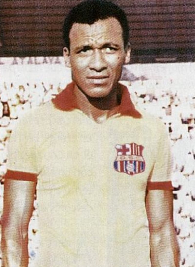 Alberto Spencer con Barcelona SC en 1971