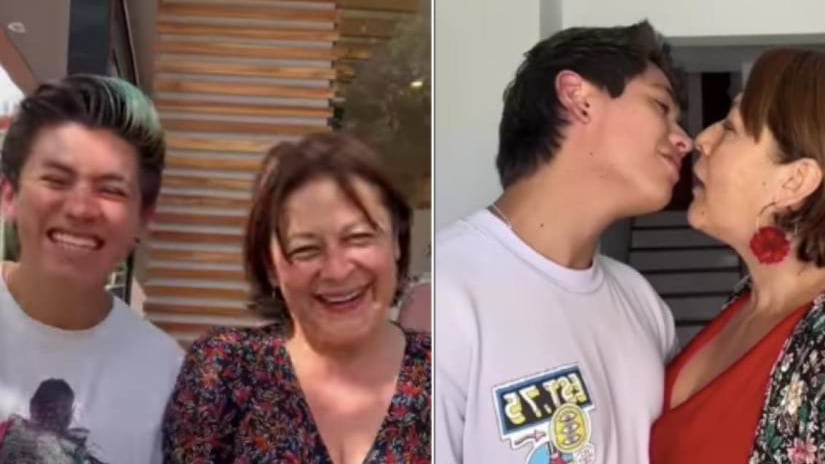 Reconocida actriz colombiana tiene novio 30 años menor que ella y le llueven las críticas: "Parece tu nieto"
