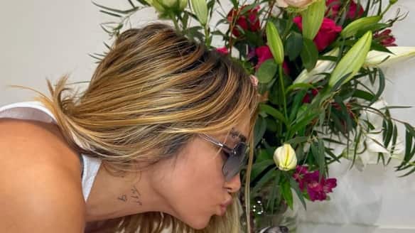 María Becerra adoptó a un perrito sin una patita