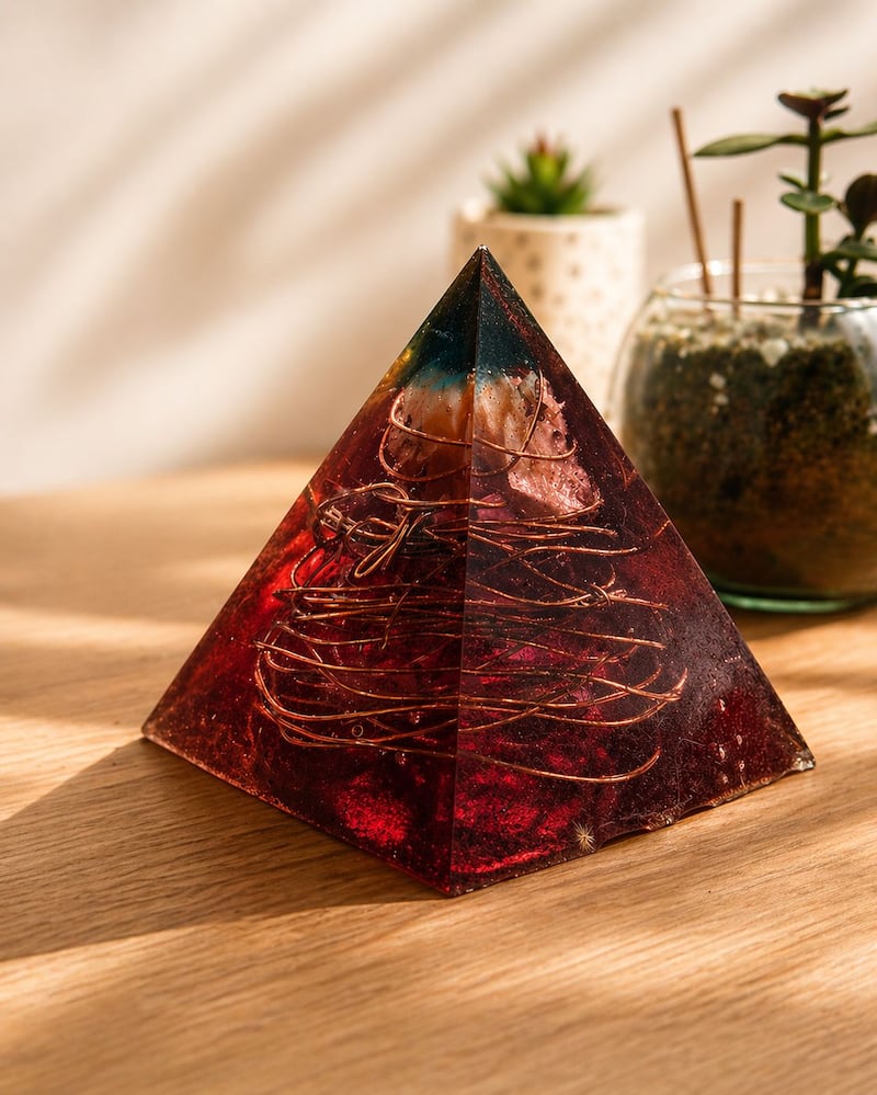 Esta materia prima, extraída de las montañas de Loja, es el elemento clave que, bajo la presión de la resina, activa el escudo protector contra las frecuencias del entorno.