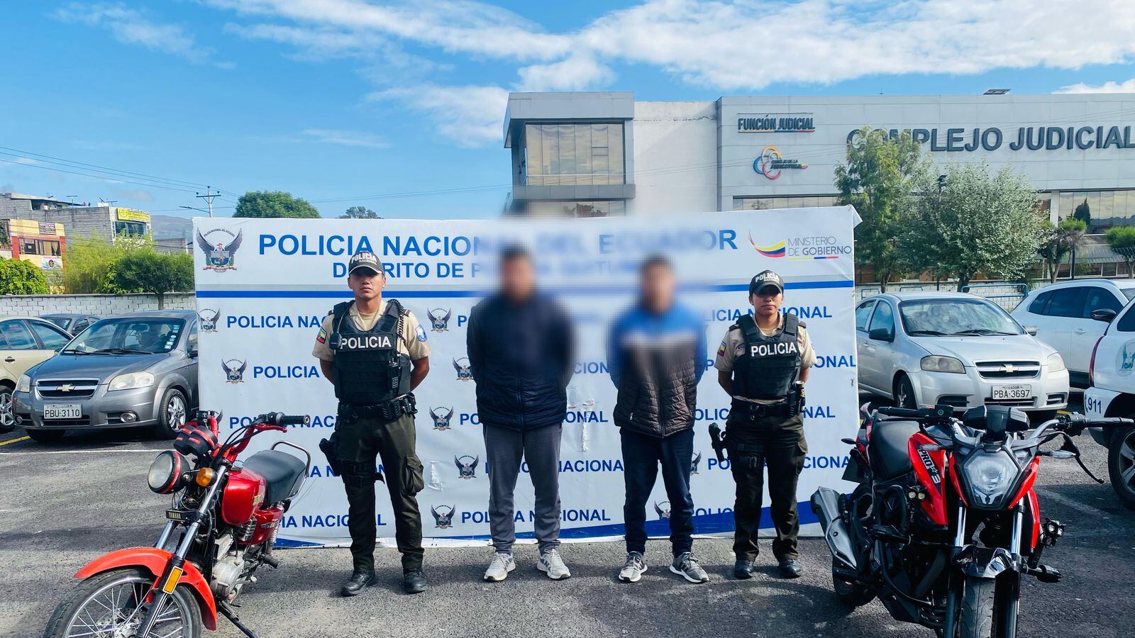 Operativos en el sur de Quito dejan aprehensiones por robo y recuperación de vehículos robados